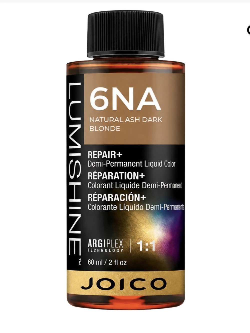 Joico Lumishine 6NA Natural Ash Dark Blonde Demi-Permanent Hair Color